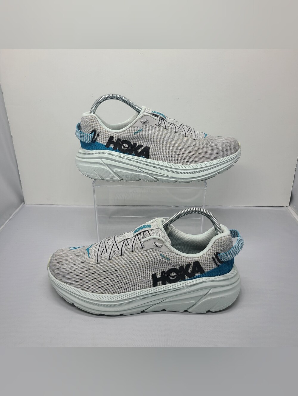HOKA ONE ONE Rincon Running Walking Shoes Blue  Women's Size 8